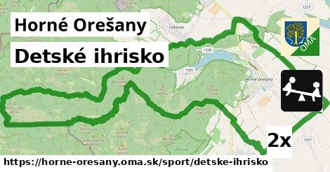 Detské ihrisko, Horné Orešany