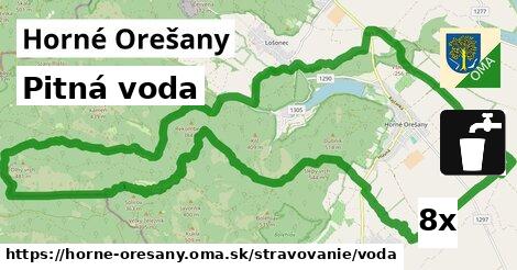 Pitná voda, Horné Orešany