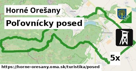 Poľovnícky posed, Horné Orešany