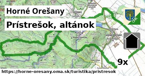 Prístrešok, altánok, Horné Orešany