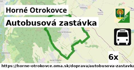 Autobusová zastávka, Horné Otrokovce