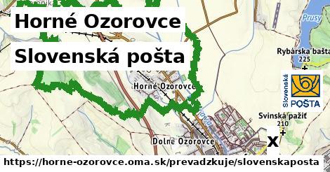 Slovenská pošta, Horné Ozorovce