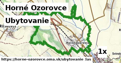 ubytovanie v Horné Ozorovce