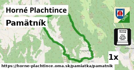 Pamätník, Horné Plachtince