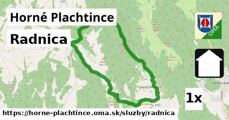 Radnica, Horné Plachtince