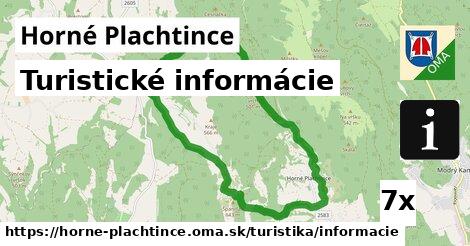 Turistické informácie, Horné Plachtince