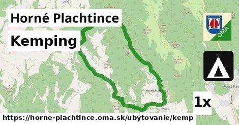 Kemping, Horné Plachtince