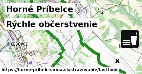 Všetky body v Horné Príbelce