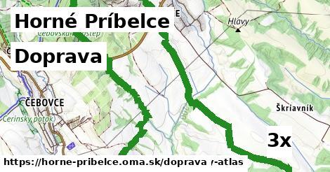 doprava v Horné Príbelce