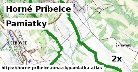 pamiatky v Horné Príbelce