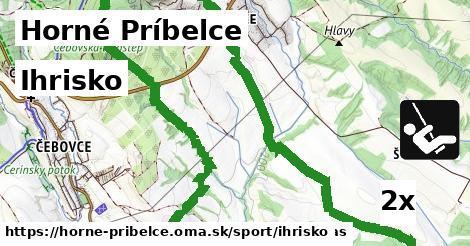 Ihrisko, Horné Príbelce