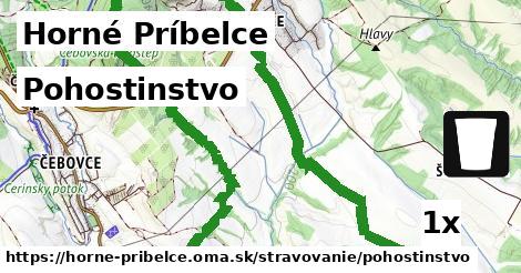 pohostinstvo v Horné Príbelce