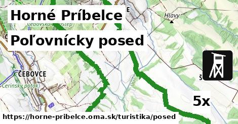 Poľovnícky posed, Horné Príbelce