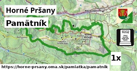 Pamätník, Horné Pršany