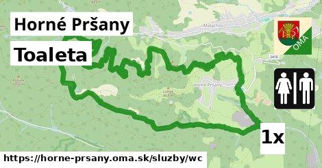 Toaleta, Horné Pršany