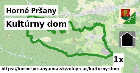 Kultúrny dom, Horné Pršany