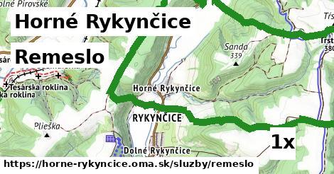 Remeslo, Horné Rykynčice