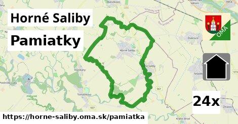 pamiatky v Horné Saliby