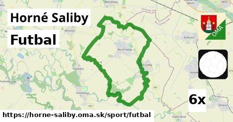 Futbal, Horné Saliby