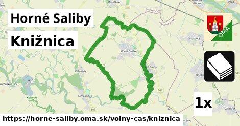 Knižnica, Horné Saliby