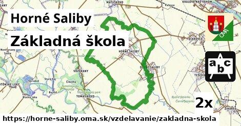 základná škola v Horné Saliby