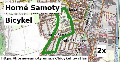 bicykel v Horné Samoty