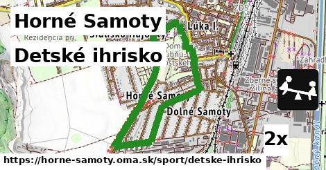 Detské ihrisko, Horné Samoty