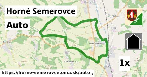 auto v Horné Semerovce