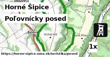 Poľovnícky posed, Horné Šipice