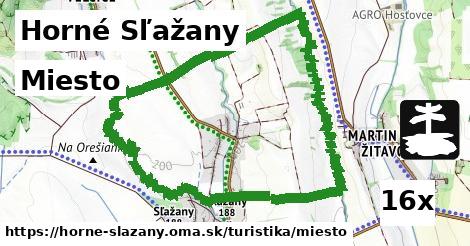 Miesto, Horné Sľažany