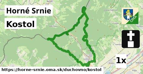 Kostol, Horné Srnie