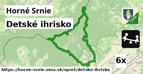 Detské ihrisko, Horné Srnie