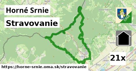 stravovanie v Horné Srnie