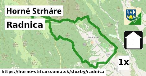 Radnica, Horné Strháre