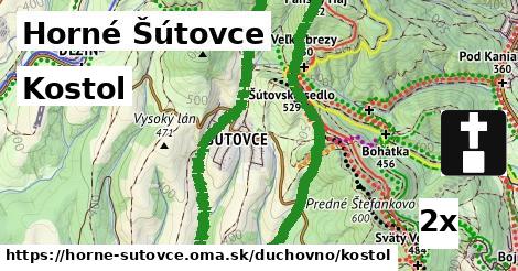 Kostol, Horné Šútovce