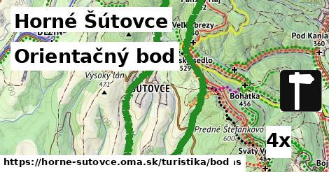 Orientačný bod, Horné Šútovce