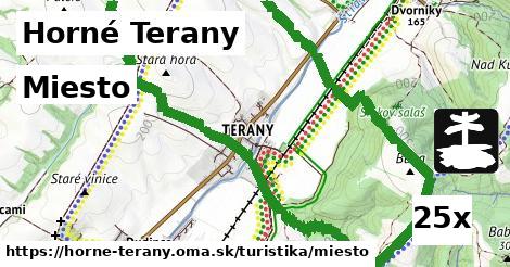 Miesto, Horné Terany