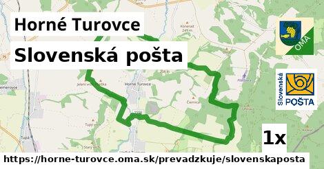 Slovenská pošta, Horné Turovce