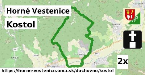 Kostol, Horné Vestenice