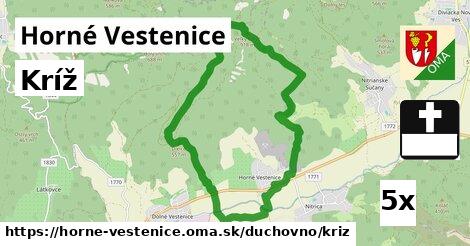 Kríž, Horné Vestenice