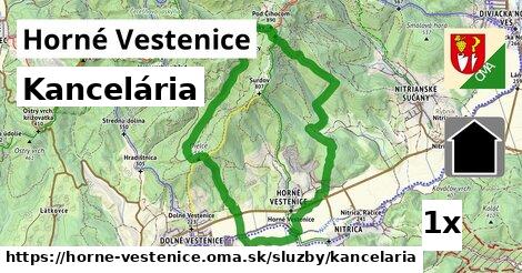 kancelária v Horné Vestenice