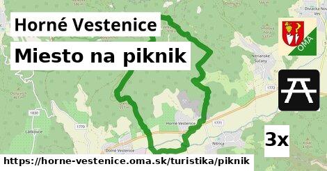 Miesto na piknik, Horné Vestenice