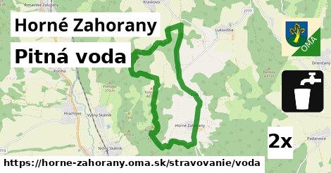 Pitná voda, Horné Zahorany