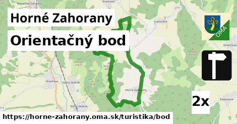 Orientačný bod, Horné Zahorany