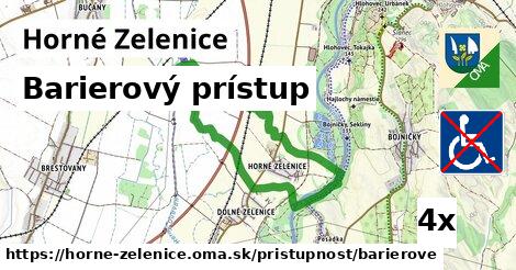 barierový prístup v Horné Zelenice