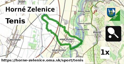 Tenis, Horné Zelenice