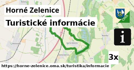 Turistické informácie, Horné Zelenice