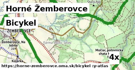 bicykel v Horné Žemberovce