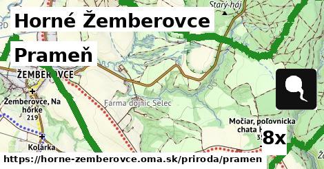 prameň v Horné Žemberovce
