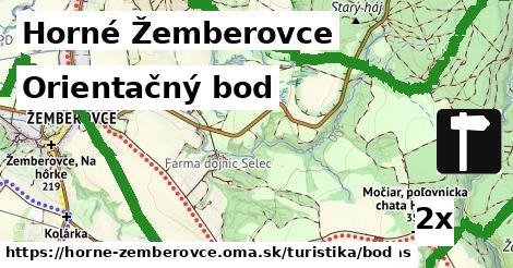 orientačný bod v Horné Žemberovce